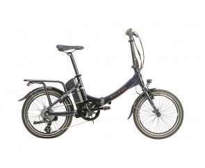 Raleigh STOW-E Way 2022 20 inch folding bicycle electric bike TranzX E bike system Black or White